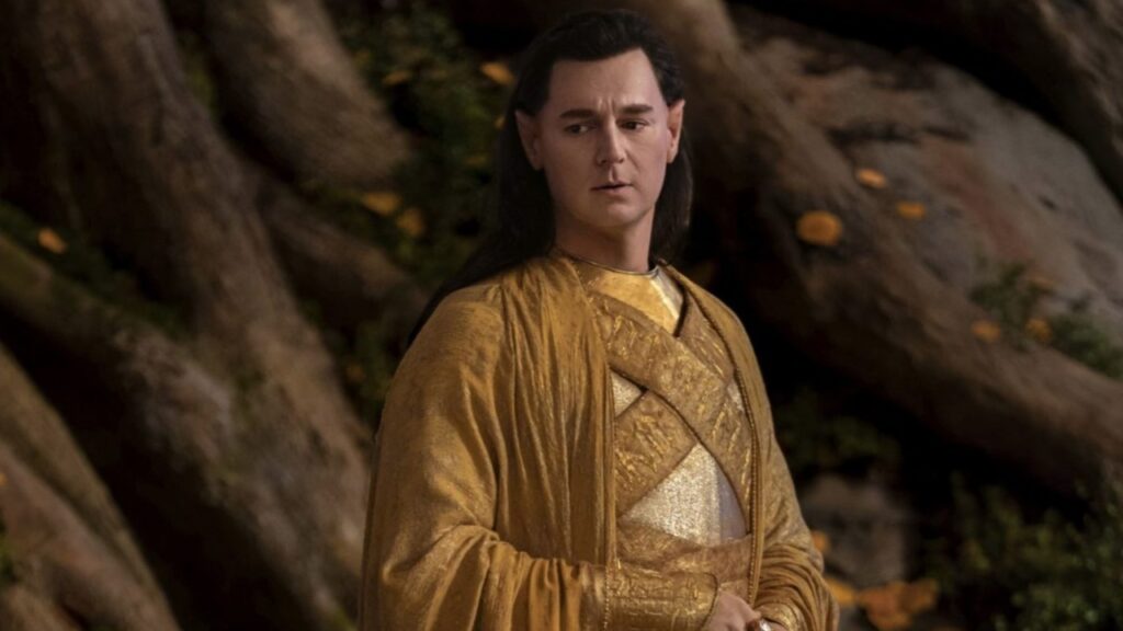 Gil-galad (Benjamin Walker) em O Senhor dos Anéis: Os Anéis de Poder (Reprodução / Prime Video)