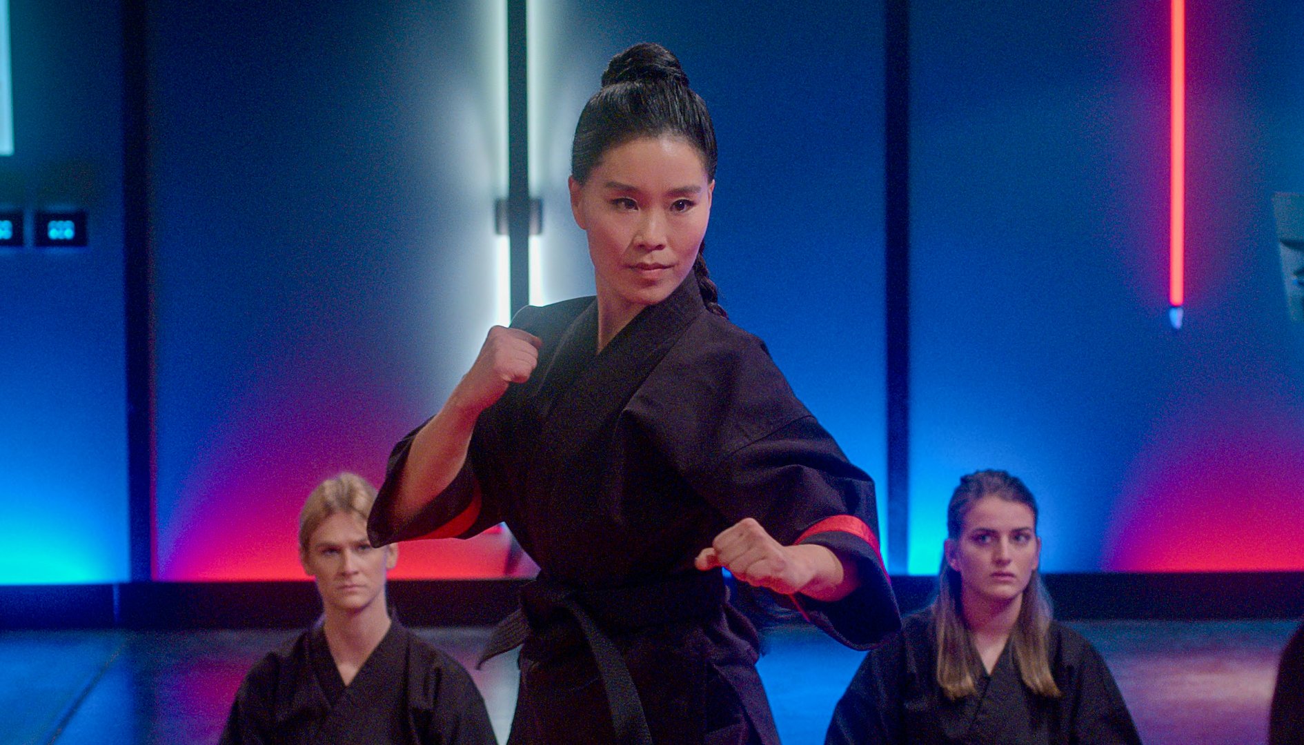 Kim Da Eun Alicia Hannah Kim em cena de Cobra Kai Reproducao Twitter