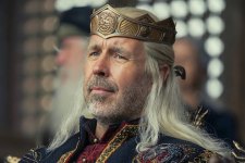Rei Viserys (Paddy Considine) em A Casa do Dragão (Reprodução / HBO)