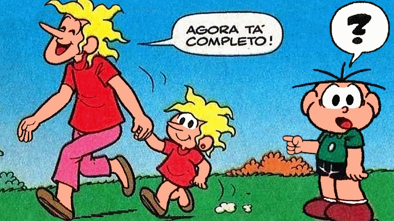 Cebolácio? Nomes verdadeiros dos personagens da Turma da Mônica foram descobertos! Veja! 4 Louco e Cebolinha Reproducao YouTube