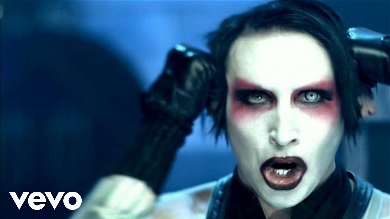 Marilyn Manson em clipe de This Is The New Shit Reproducao