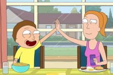 Morty e Summer em Rick and Morty (Reprodução)