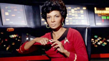 Nichelle Nichols deu vida a tenente Uhura na serie Jornada nas Estrelas Reproducao Twitter
