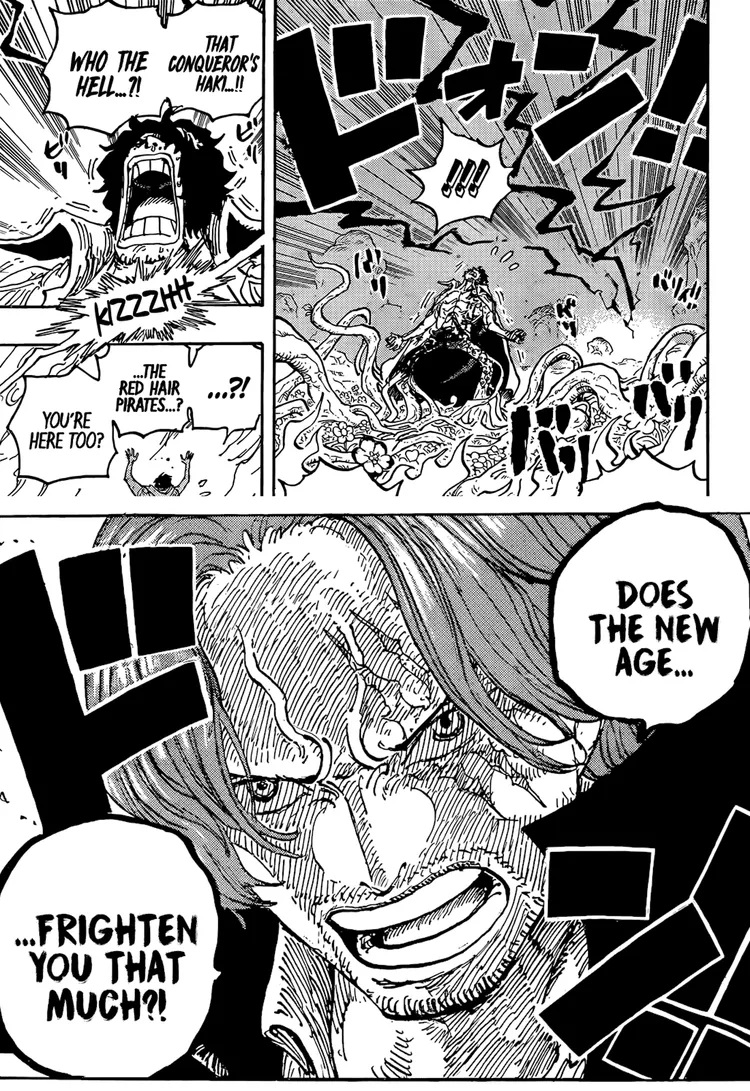 One Piece mostra a razão pela qual Shanks é considerado um dos piratas mais fortes 1 One Piece (Reprodução)