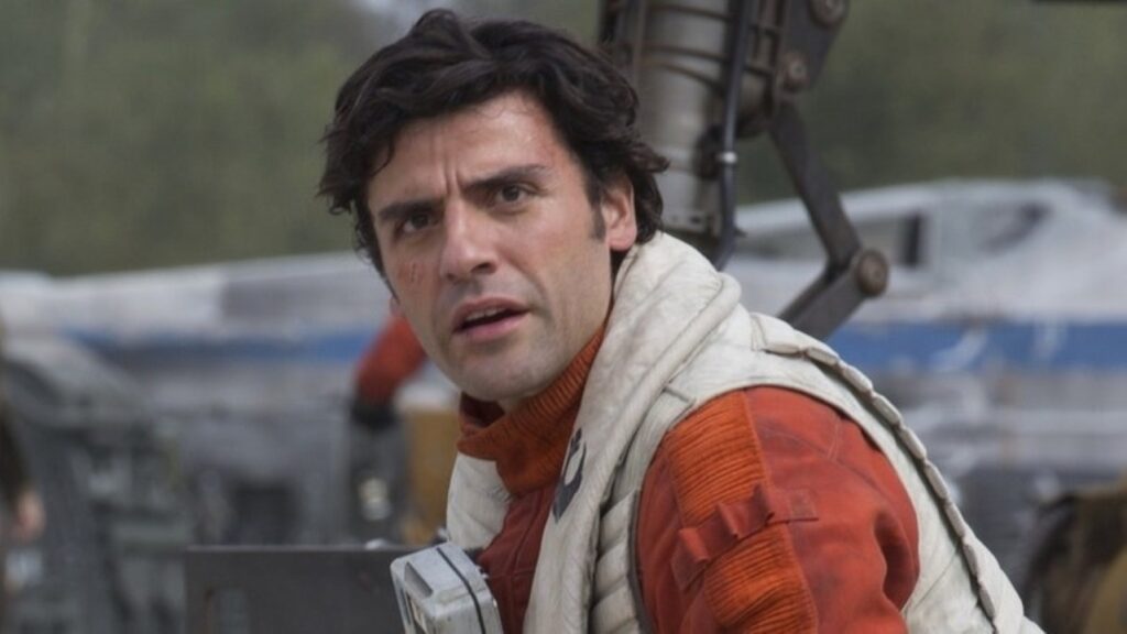 Oscar Isaac está disposto a volta como Poe Dameron em Star Wars Poe Dameron (Oscar Isaac) em Star Wars (Reprodução / Lucasfilm)