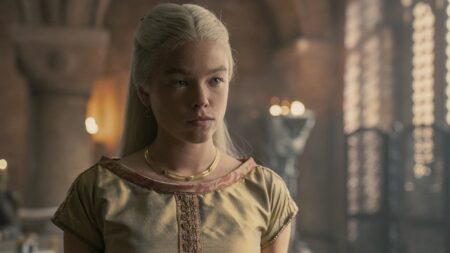 Rhaenyra Targaryen Milly Alcock a casa do dragao