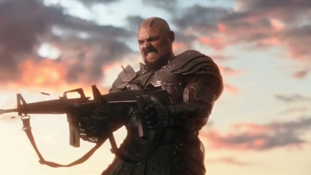 Karl Urban revela que sequer leu roteiro antes de aceitar papel em Thor Skurge (Karl Urban) em Thor: Ragnarok (Reprodução / Marvel)