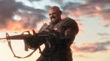 Skurge (Karl Urban) em Thor: Ragnarok (Reprodução / Marvel)