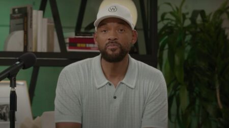 Will Smith em video de pedido de desculpas a Chris Rock Reproducao