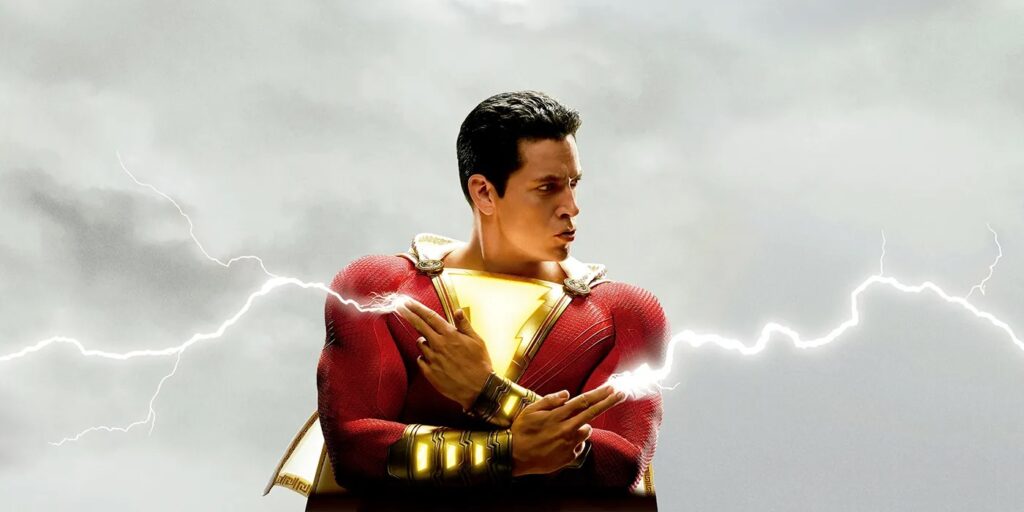 Diretor de Shazam deixou marketing tomar decisão importante sobre 2º filme Zachary Levi como Shazam Divulgacao Warner Bros