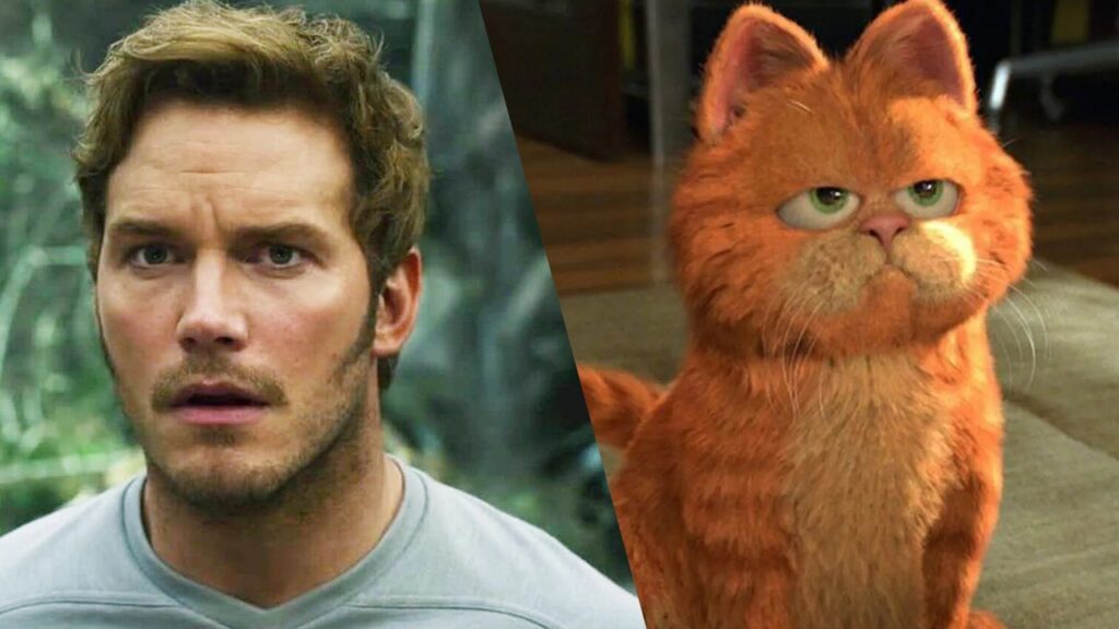 Garfield com Samuel L. Jackson e Chris Pratt já tem data para estreia; Confira Montagem com o Garfield e com Chris Pratt