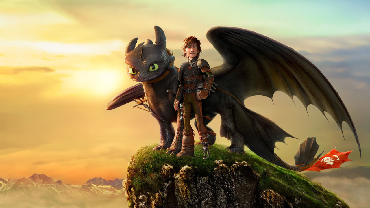 Toothless and Hiccup in How to Train Your Dragon (Reproduction / DreamWorks)