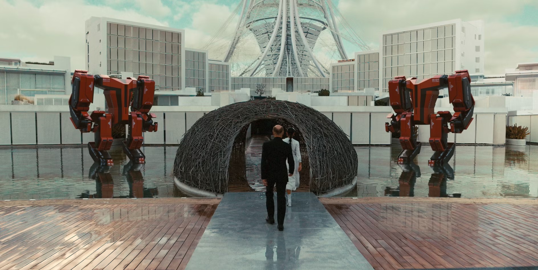 Entrada da Torre em Westworld (Reprodução)