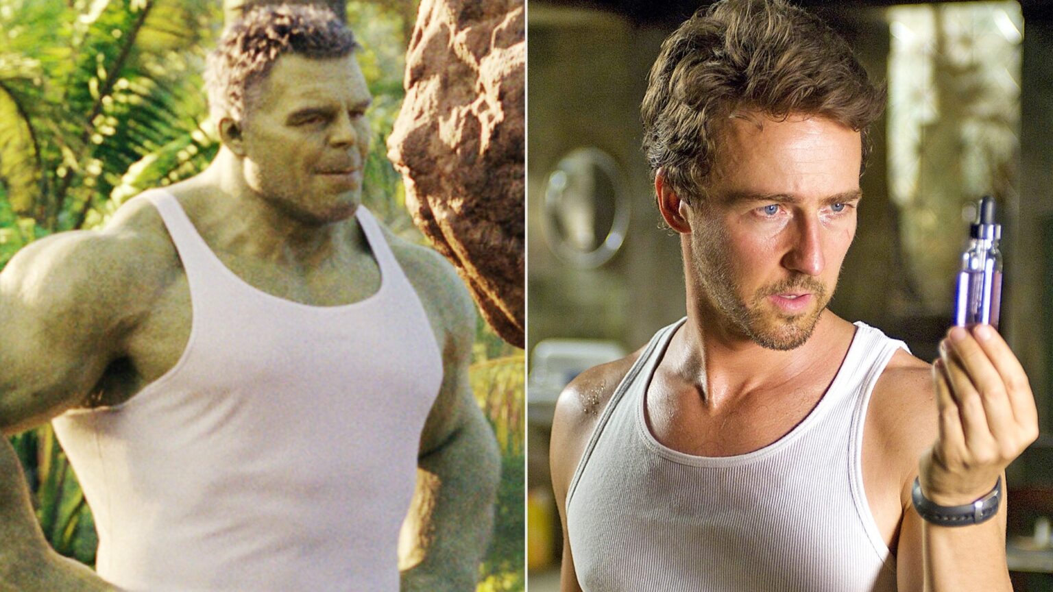 Hulk de Edward Norton é referenciado em Mulher-Hulk, e Mark Ruffalo acha que pode ser substituído Hulk (Mark Ruffalo) e Bruce Banner (Edward Norton) nos filmes da Marvel (Reprodução)
