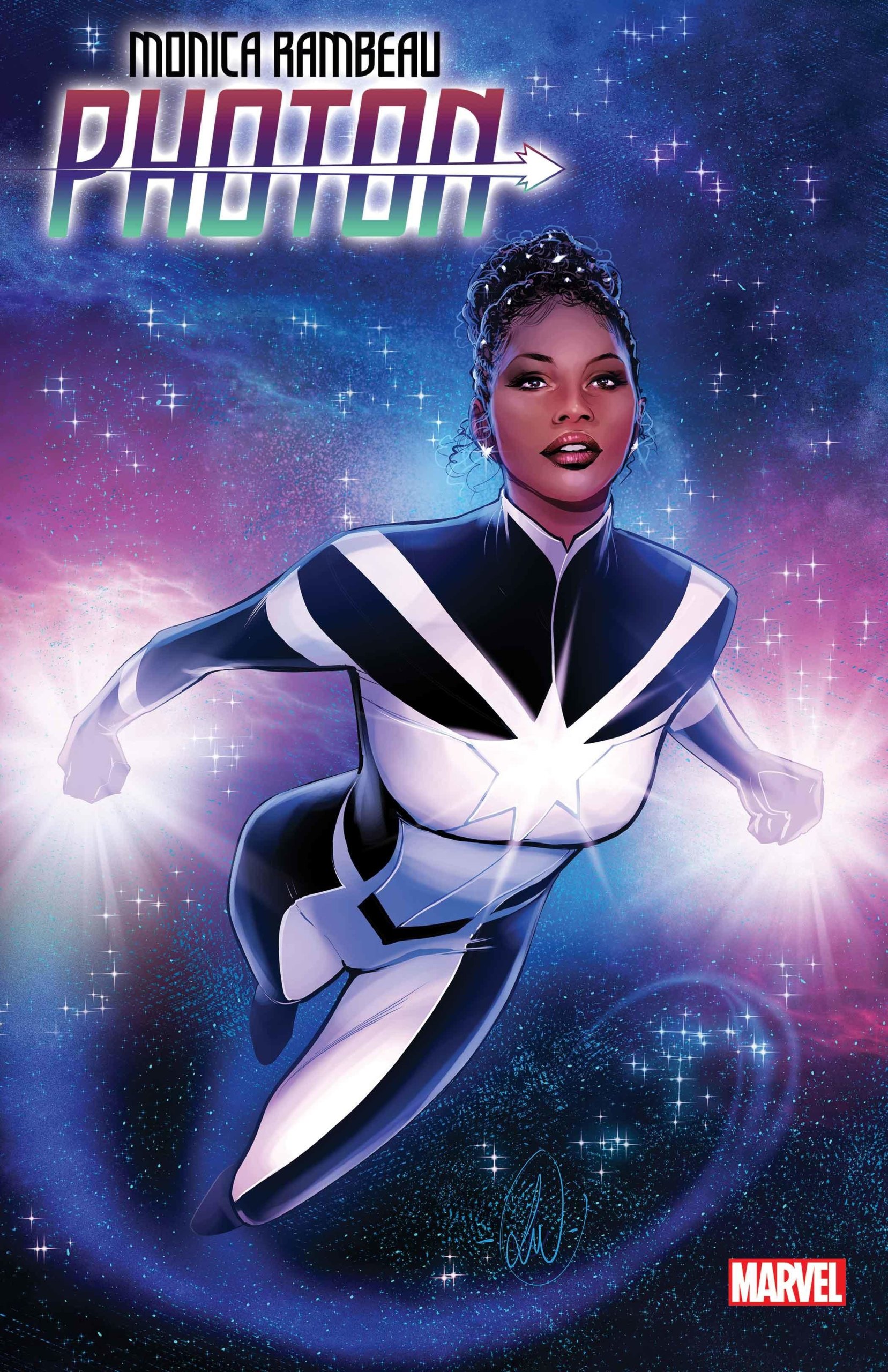 Importante em WandaVision, Monica Rambeau ganha sua própria história em quadrinhos 1 Monica Rambeau: Photon (Reprodução / Marvel Comics)