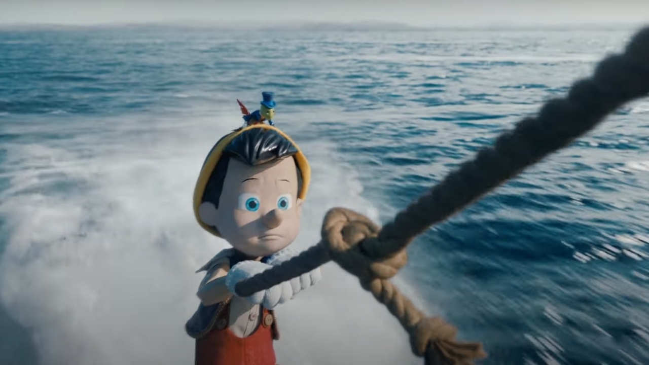 Pinóquio e Grilo Falante em Pinóquio (Reprodução / Disney)