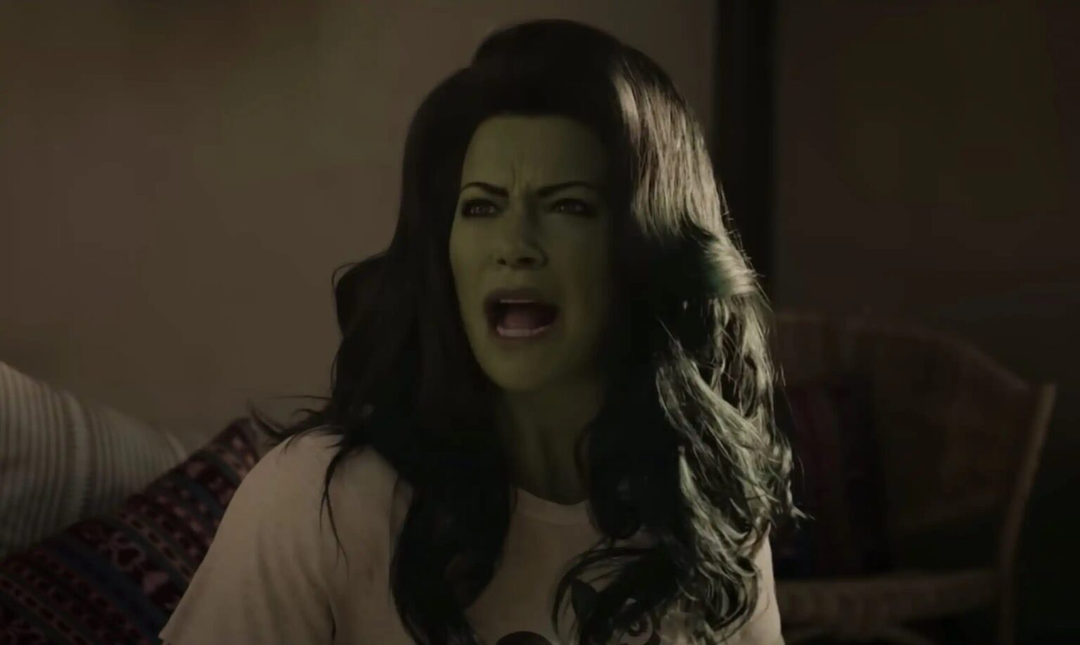 Mulher-Hulk (Tatiana Maslany) em Mulher-Hulk