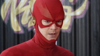 Flash (Grant Gustin) em The Flash (Reprodução / DC)