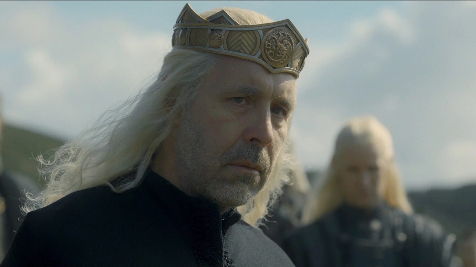 Rei Viserys (Paddy Considine) em A Casa do Dragão