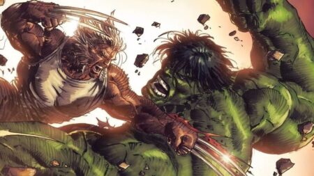 Marvel Comics: Wolverine descreve como é levar um soco do Hulk Wolverine e Hulk (Reprodução / Marvel Comics)