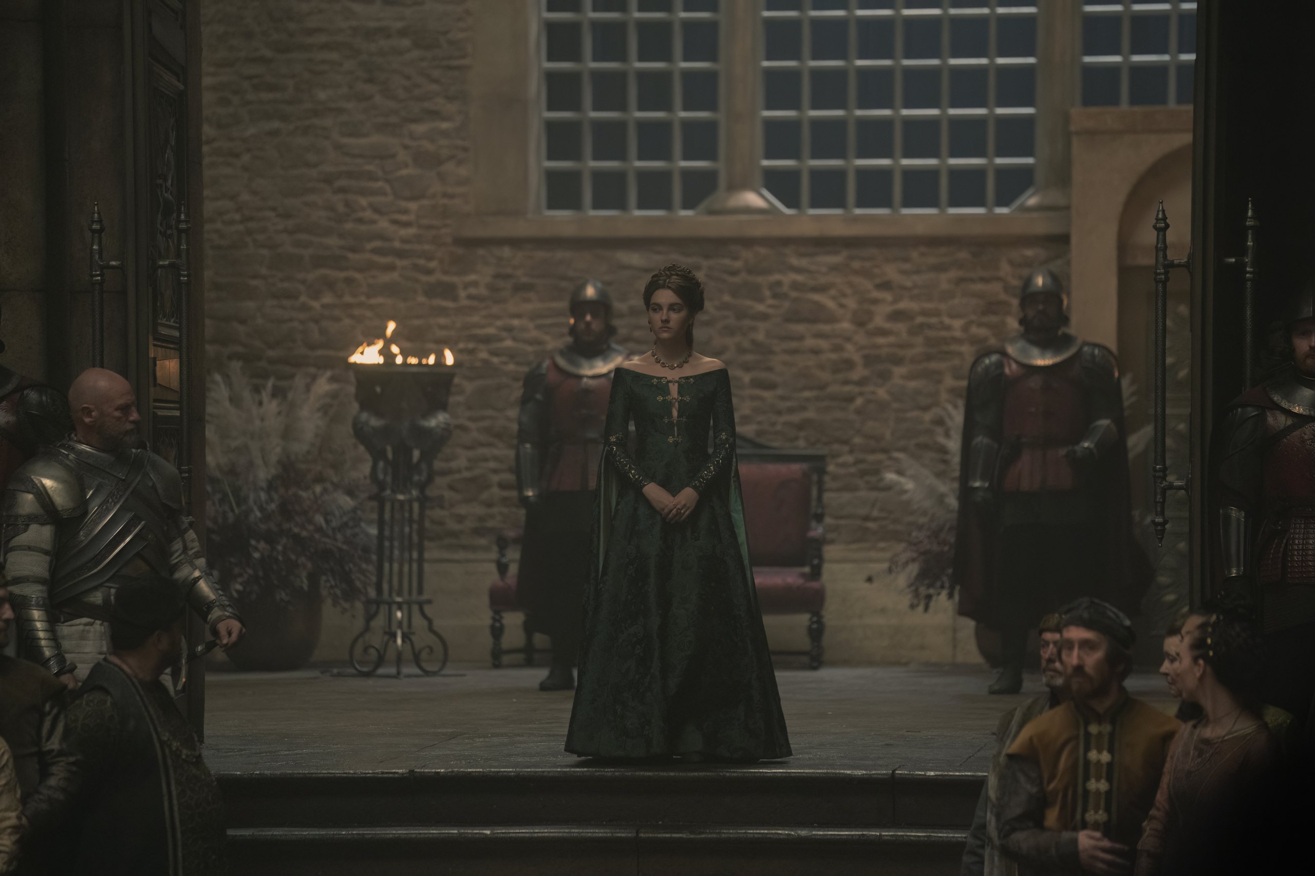 Emily Carey como Alicent em A Casa do Dragão