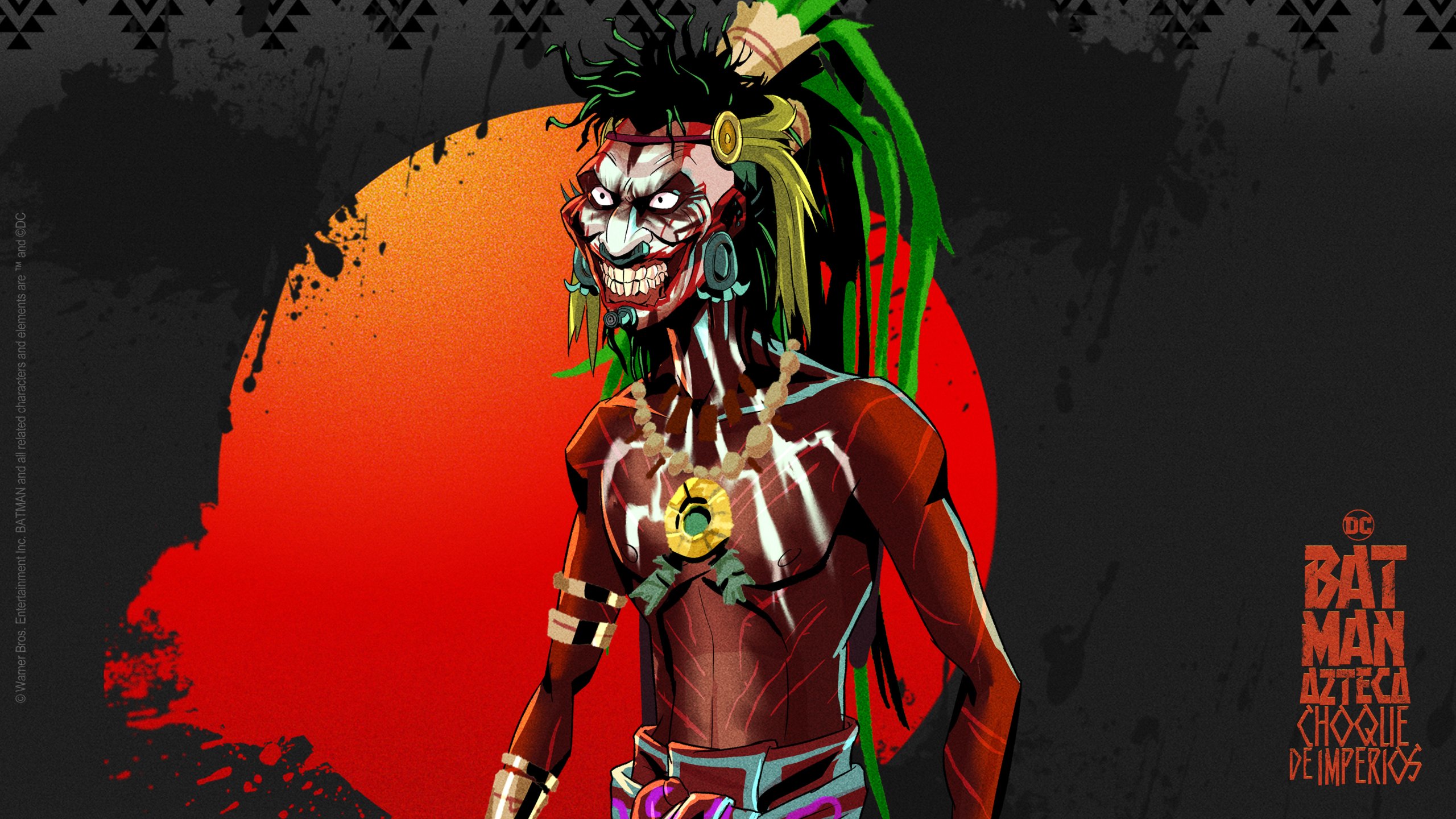 Yoka (Omar Chaparro) em Batman Azteca: Choque De Impérios 