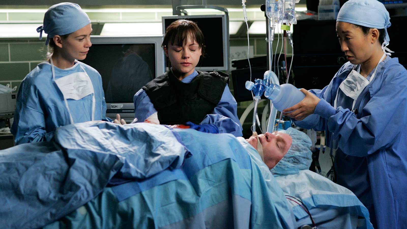 Cena de Greys Anatomy Reproducao