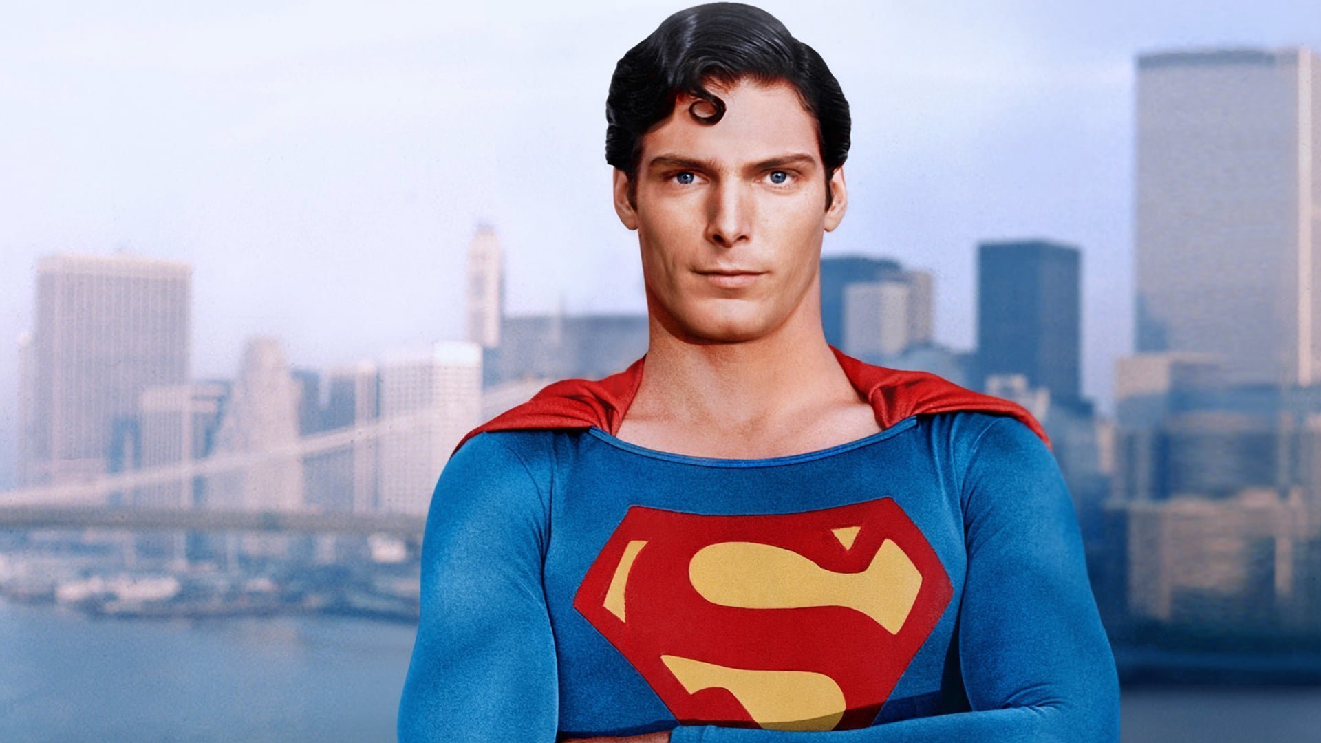 Christoher Reeve como Superman (Reprodução)