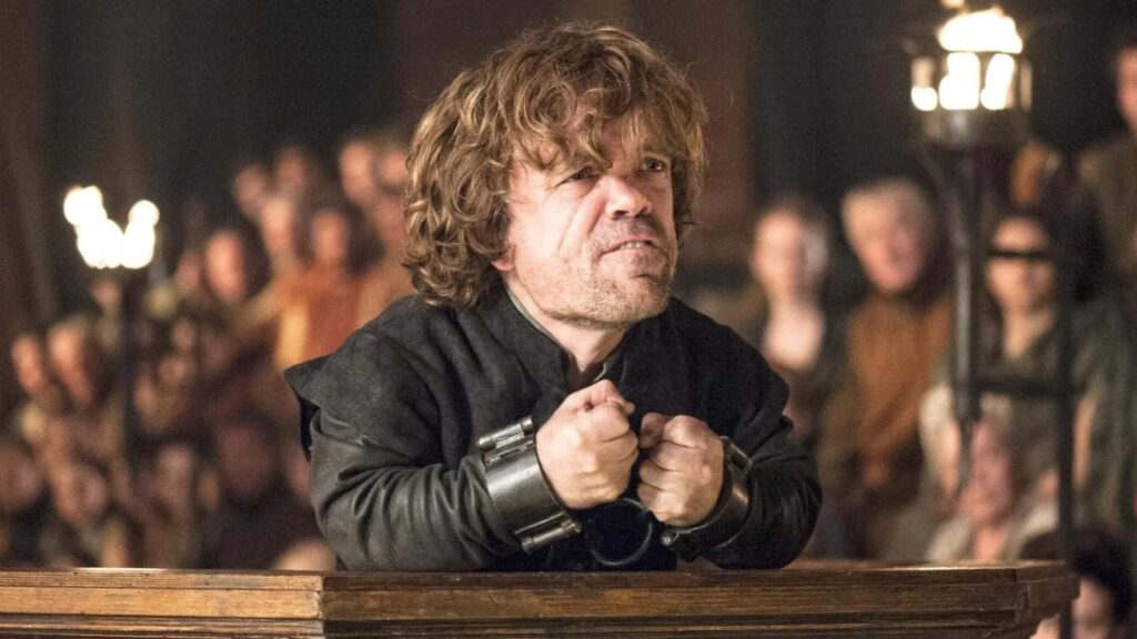 Por que Peter Dinklage ainda não assistiu A Casa do Dragão? Tyrion (Peter Dinklage) em Game of Thrones (Reprodução / HBO)