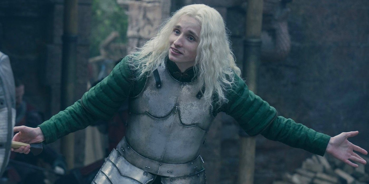 Ty Tennant como Príncipe Aegon Targaryen II em A Casa do Dragão 