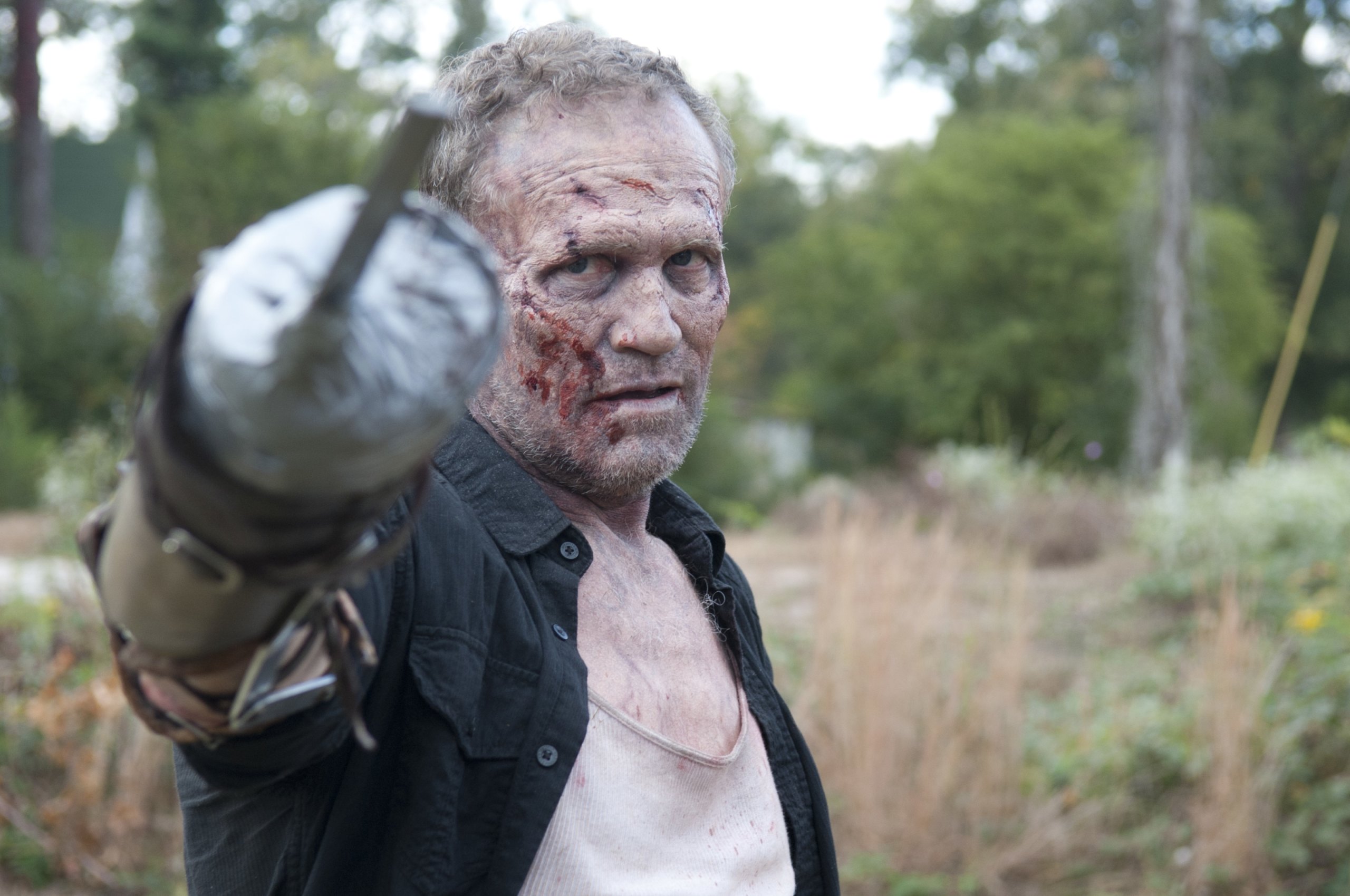 Merle (Michael Rooker) em The Walking Dead (Reprodução)