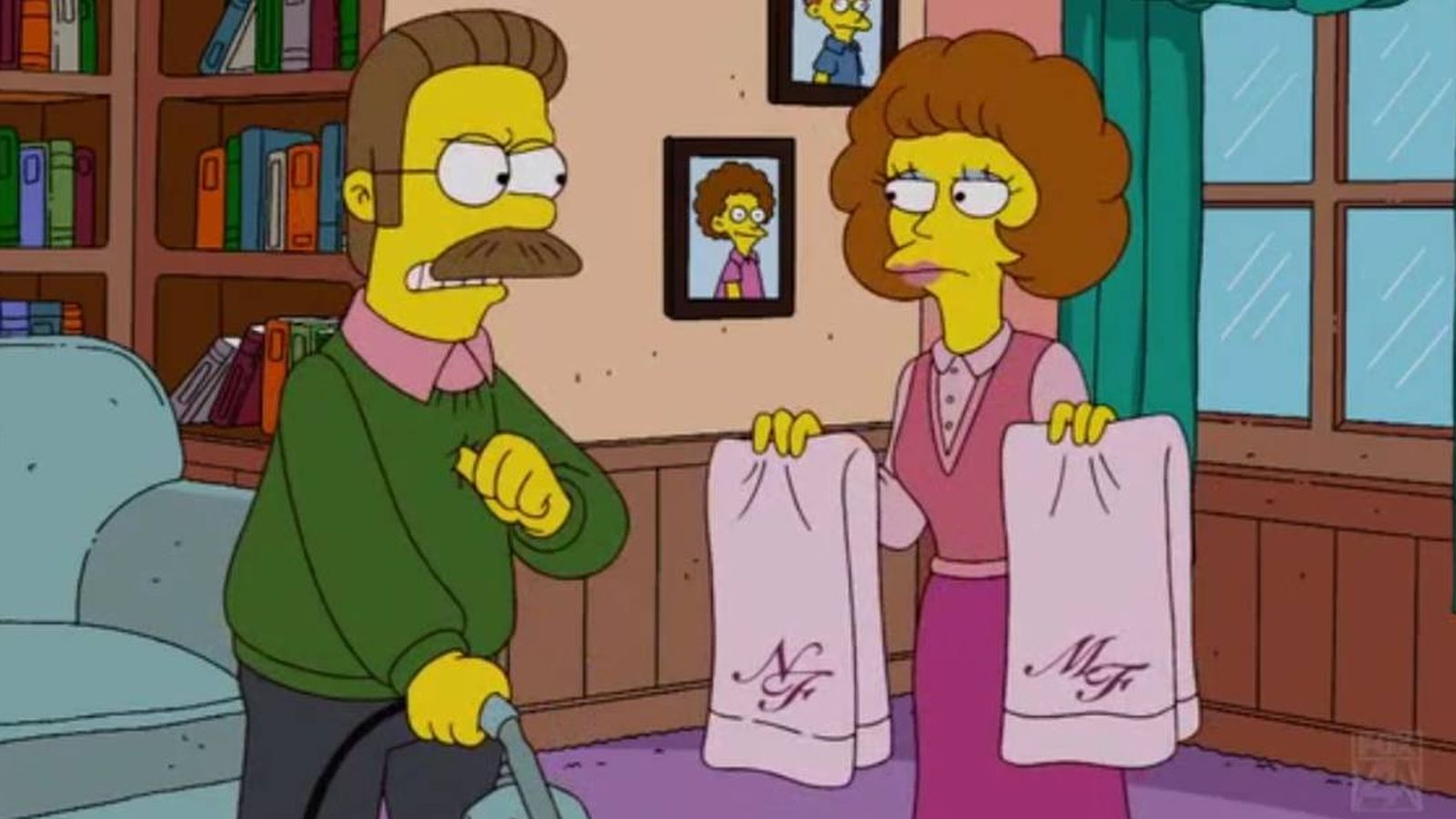 Entenda Por que Homer Simpson e Krusty são tão parecidos 2 Ned Flanders e Maude Flanders em Os Simpsons
