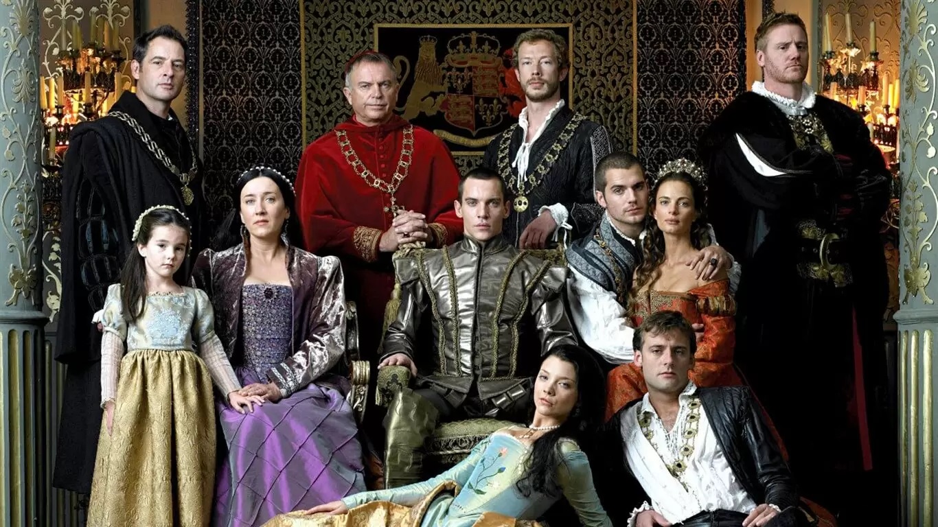 Pôster com elenco de The Tudors 