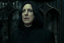 Alan Rickman como Snape em Harry Potter