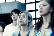 Tao Tsuchiya, Kento Yamazaki, Nijirô Murakami e Aya Asahina em Alice in Borderland (Reprodução)