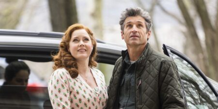 Desencantada | Giselle e Robert voltam em novo trailer da sequência Giselle (Amy Adams) e Robert (Patrick Dempsey) em Desencantada
