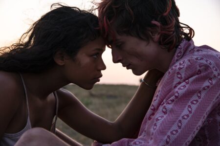 Taylor Russell como Maren e Timothée Chalamet como Lee em Até os Ossos (Reprodução)