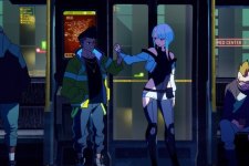 David Joseph Martinez e Aoi Yûki em Cyberpunk: Mercenários (Reprodução / Netflix)