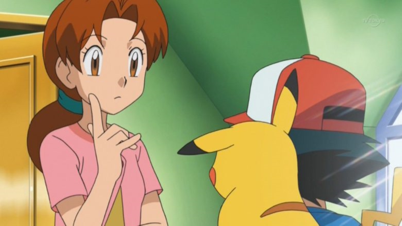 Pokémon: Livro revela um triste fato sobre a família de Ash Ketchum 1 Delia, Pikachu e Ash em Pokémon (Reprodução)