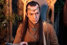 Hugo Weaving como Elrond em O Senhor dos Anéis (Reprodução)
