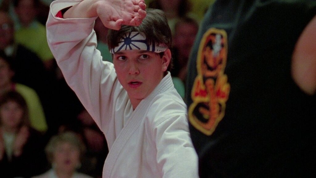 Ralph Macchio como Daniel LaRusso em Karatê Kid 3 - O Desafio Final (Reprodução)