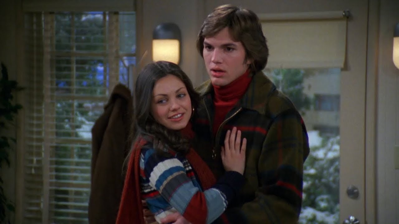 Jackie (Mila Kunis) e Kelso (Ashton Kutcher) em That '70s Show (Reprodução)