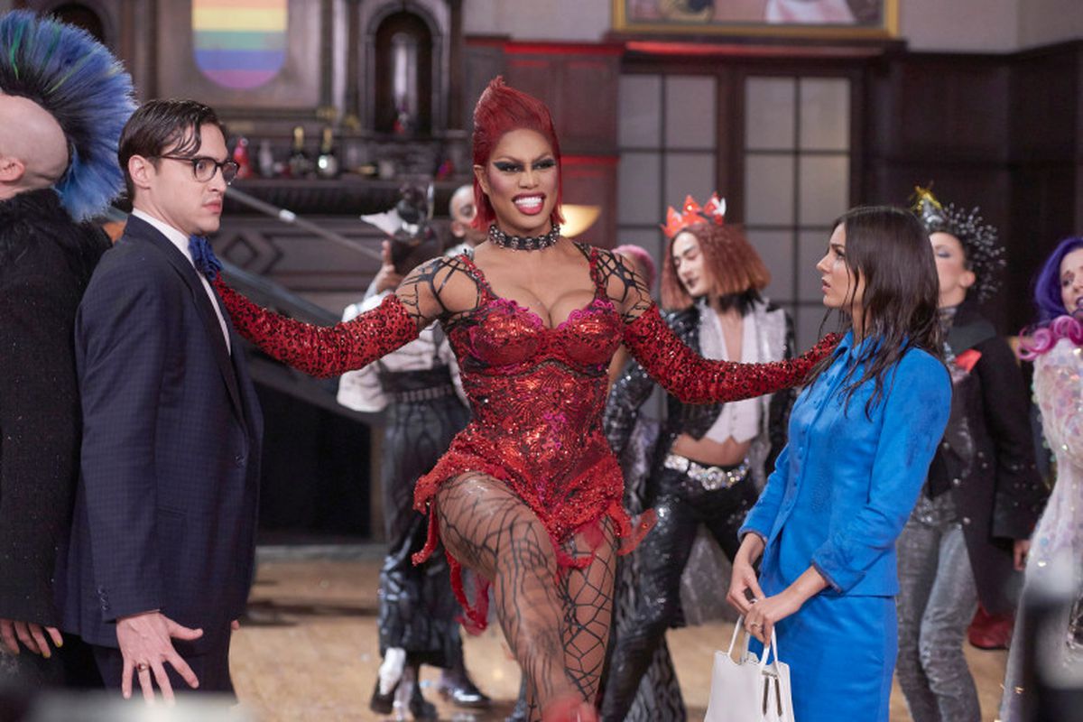 Laverne Cox é Dr. Frank'N'Furter em The Rocky Horror Picture Show (Reprodução)