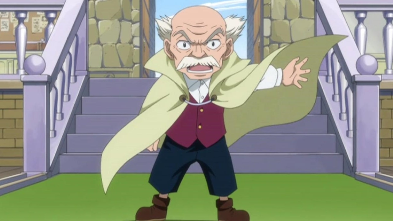 Conheça os principais personagens de Fairy Tail 6 Makarov Dreyar em Fairy Tail (Reprodução)