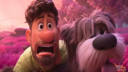 Qual a diferença entre escrever uma animação e um filme live-action? Jake Gyllenhaal como Searcher Clade em Mundo Estranho (Reprodução / Disney)