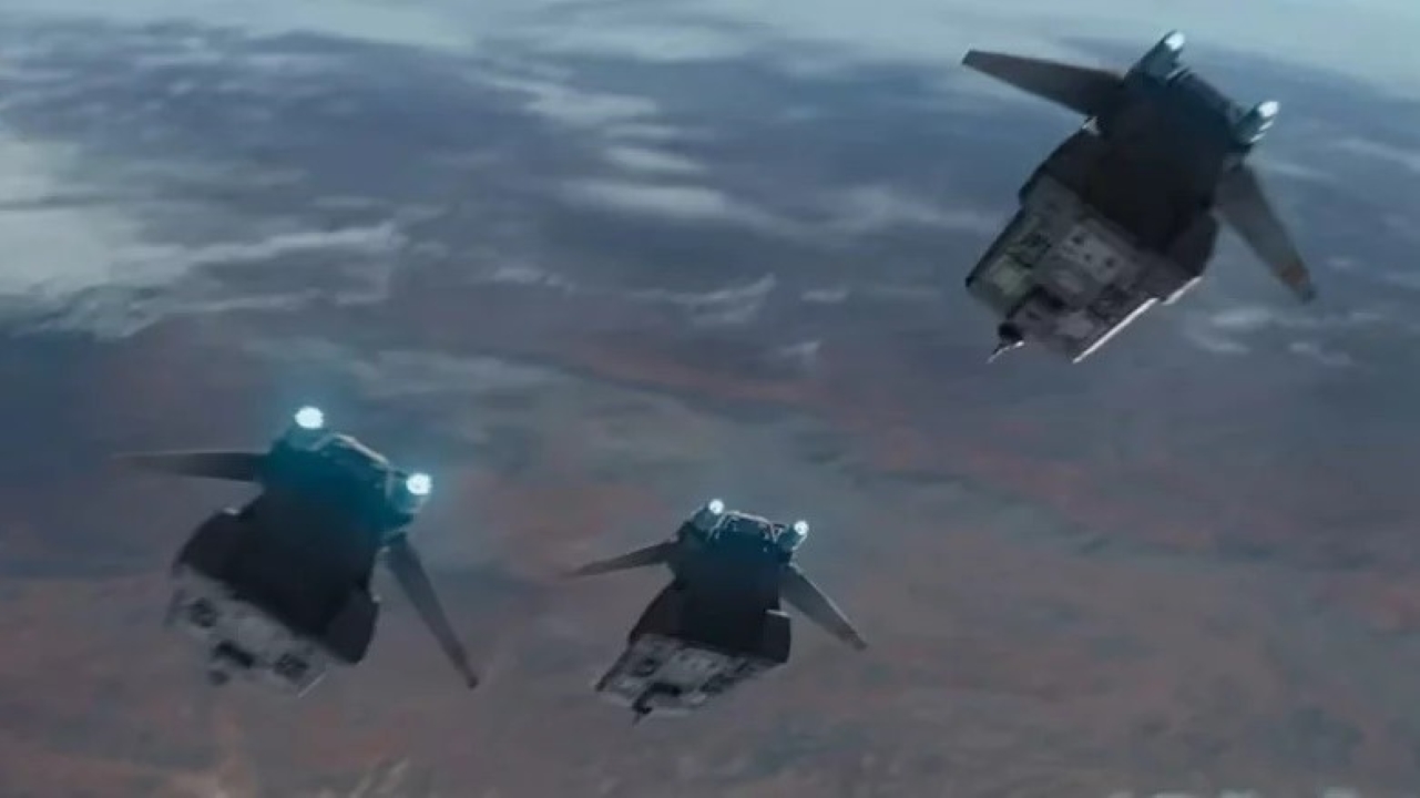 Veja cada easter-egg dos primeiros episódios de Andor 6 Naves da República em Andor (Reprodução / Disney+)