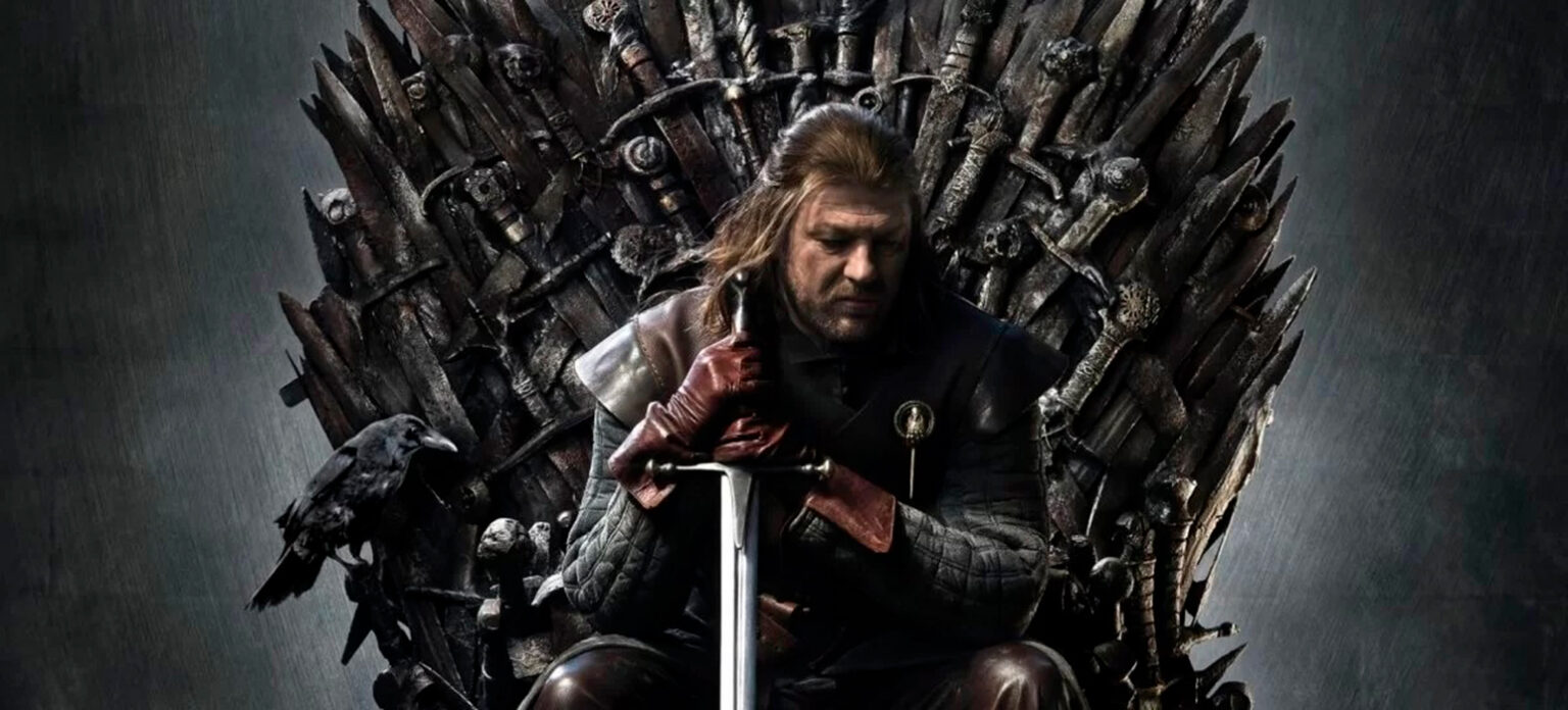 Sean Bean como Eddard Stark em Game of Thrones