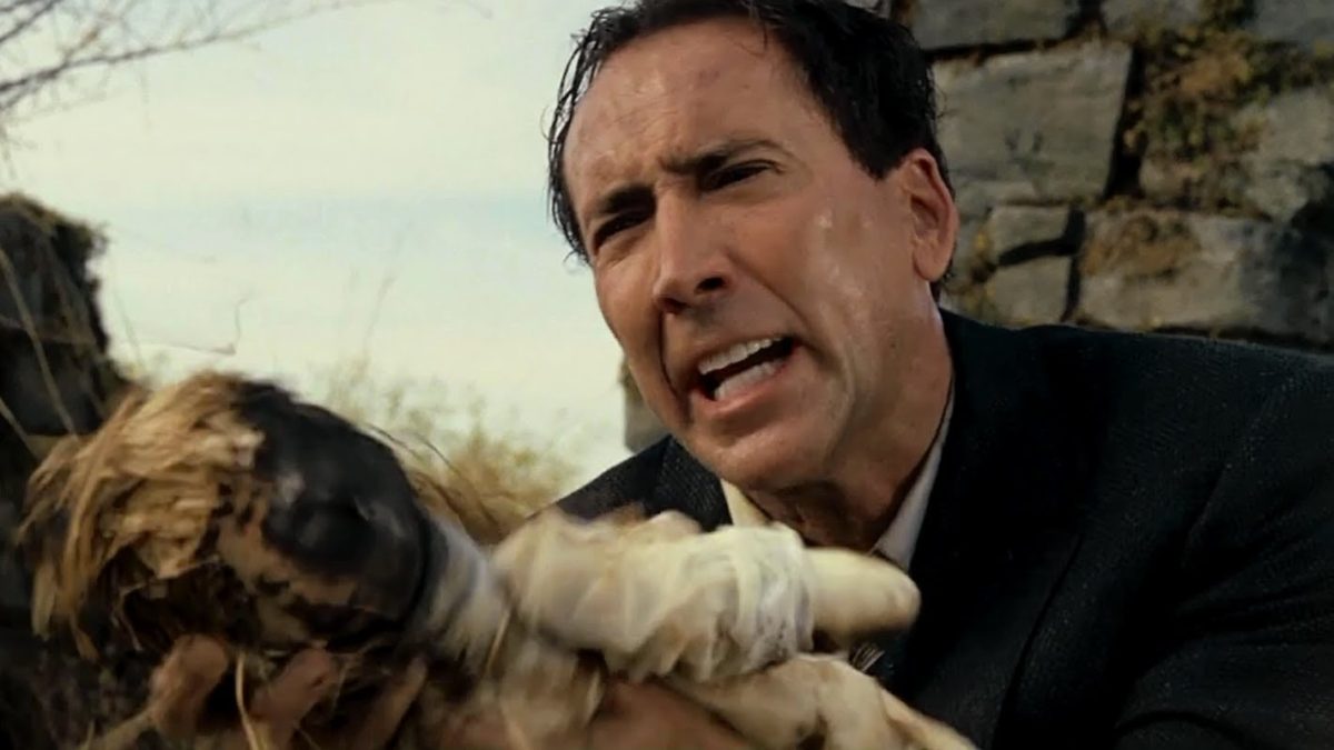 Nicolas Cage é Edward Malus em O Sacrifício (Reprodução)