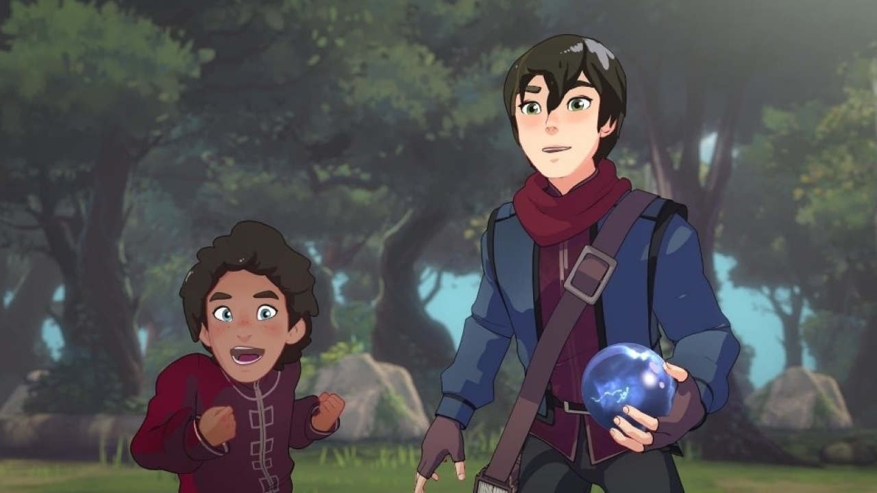 Callum e Ezran em O Príncipe Dragão (Reprodução / Netflix)