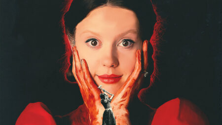 Mia Goth é Pearl em Pearl (Divulgação)